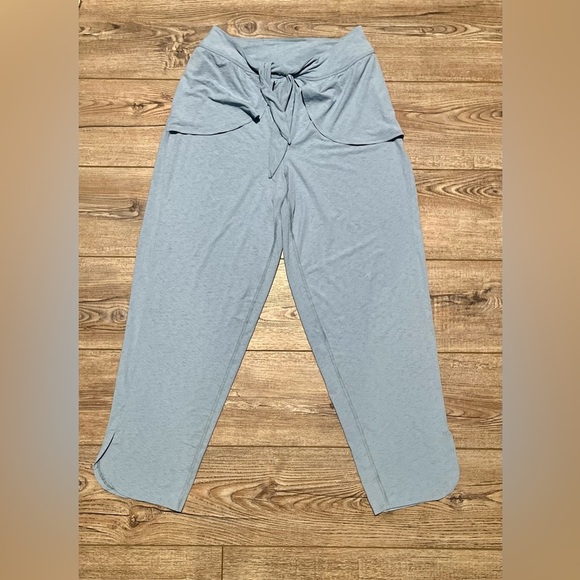 Free people oversized summer blue athletic pants xs - Picture 3 of 3